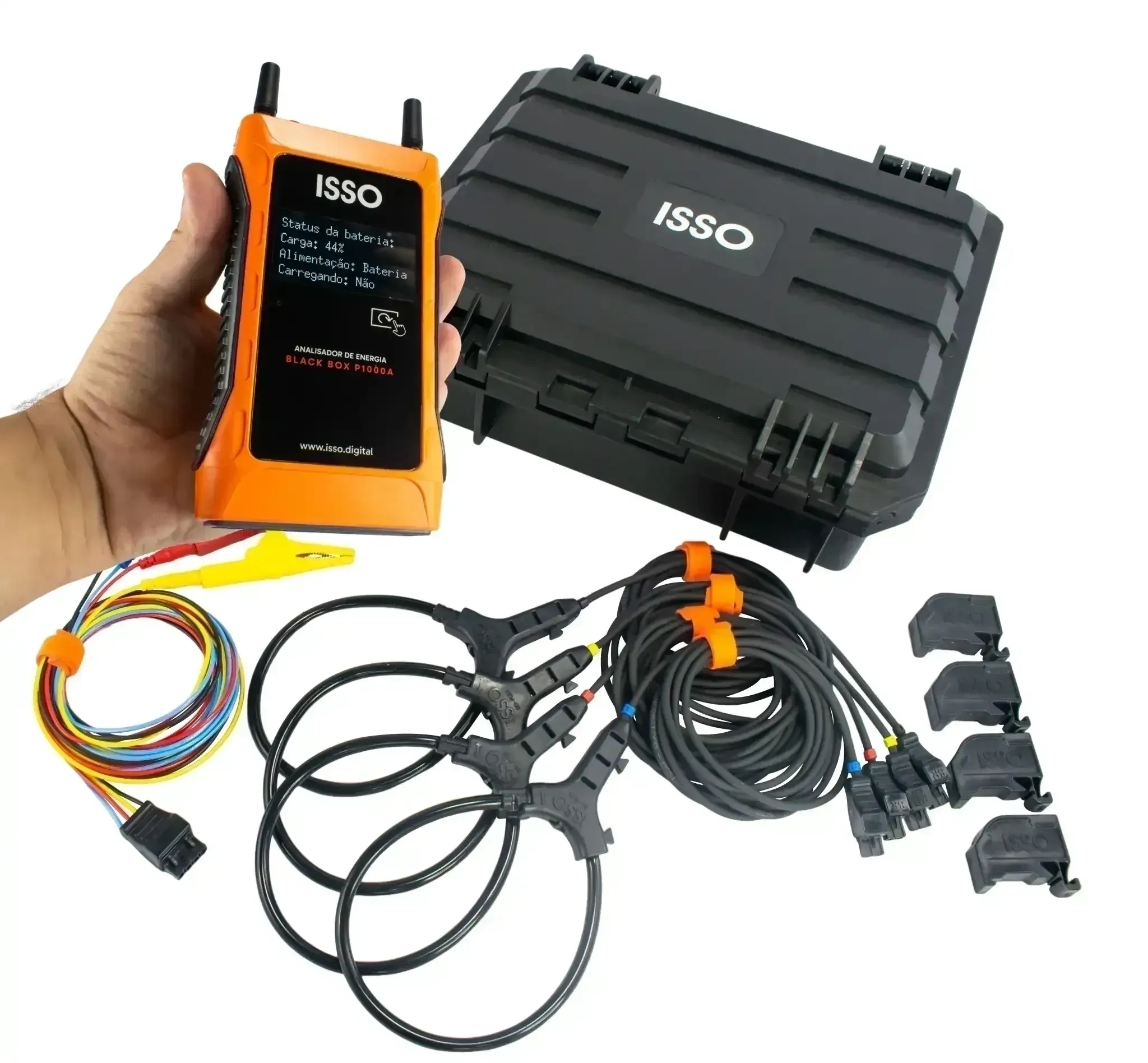 Analisador de energia  ISSO - BLACK BOX P1000A - 0