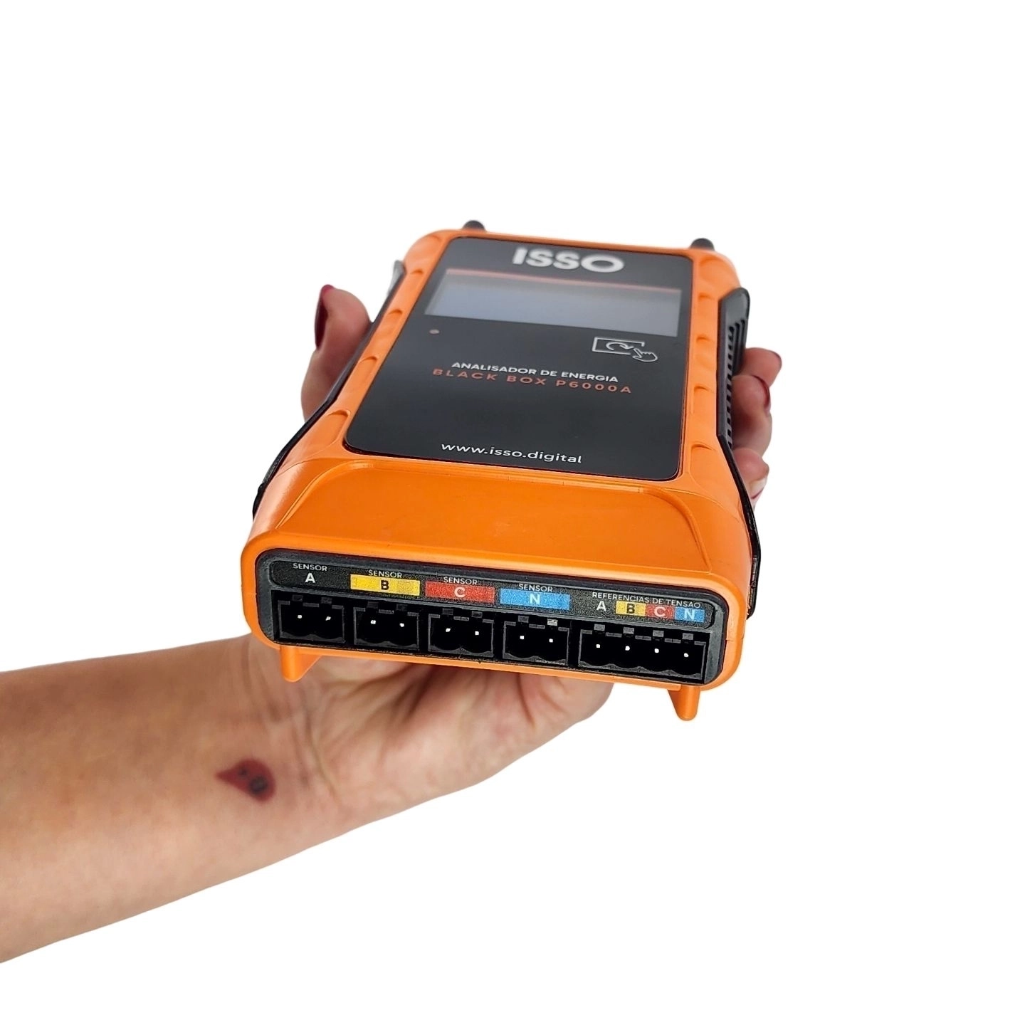 Analisador de energia  ISSO - BLACK BOX P6000A - 2