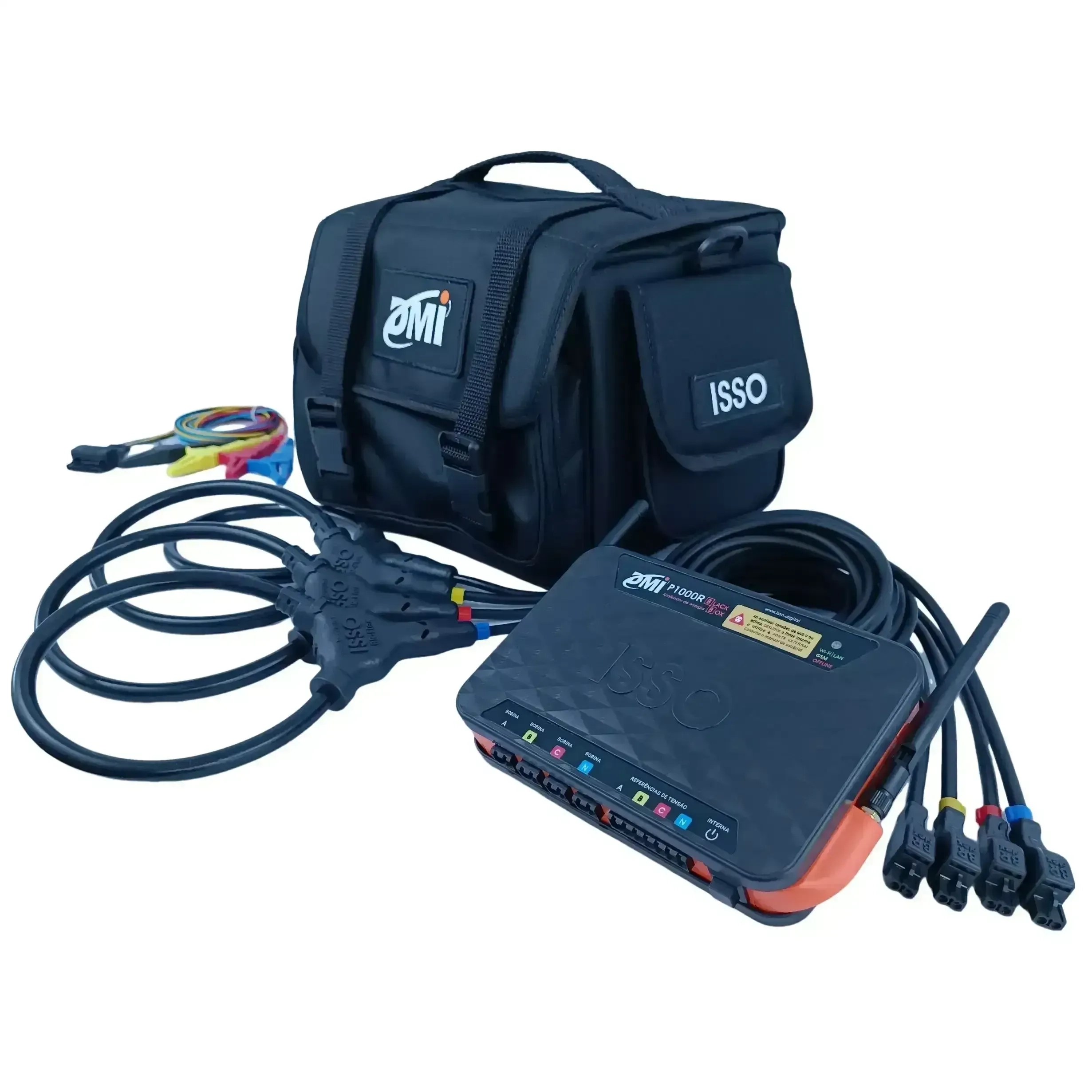 ANALISADOR DE ENERGIA ISSO - BLACK BOX P1000R - 0