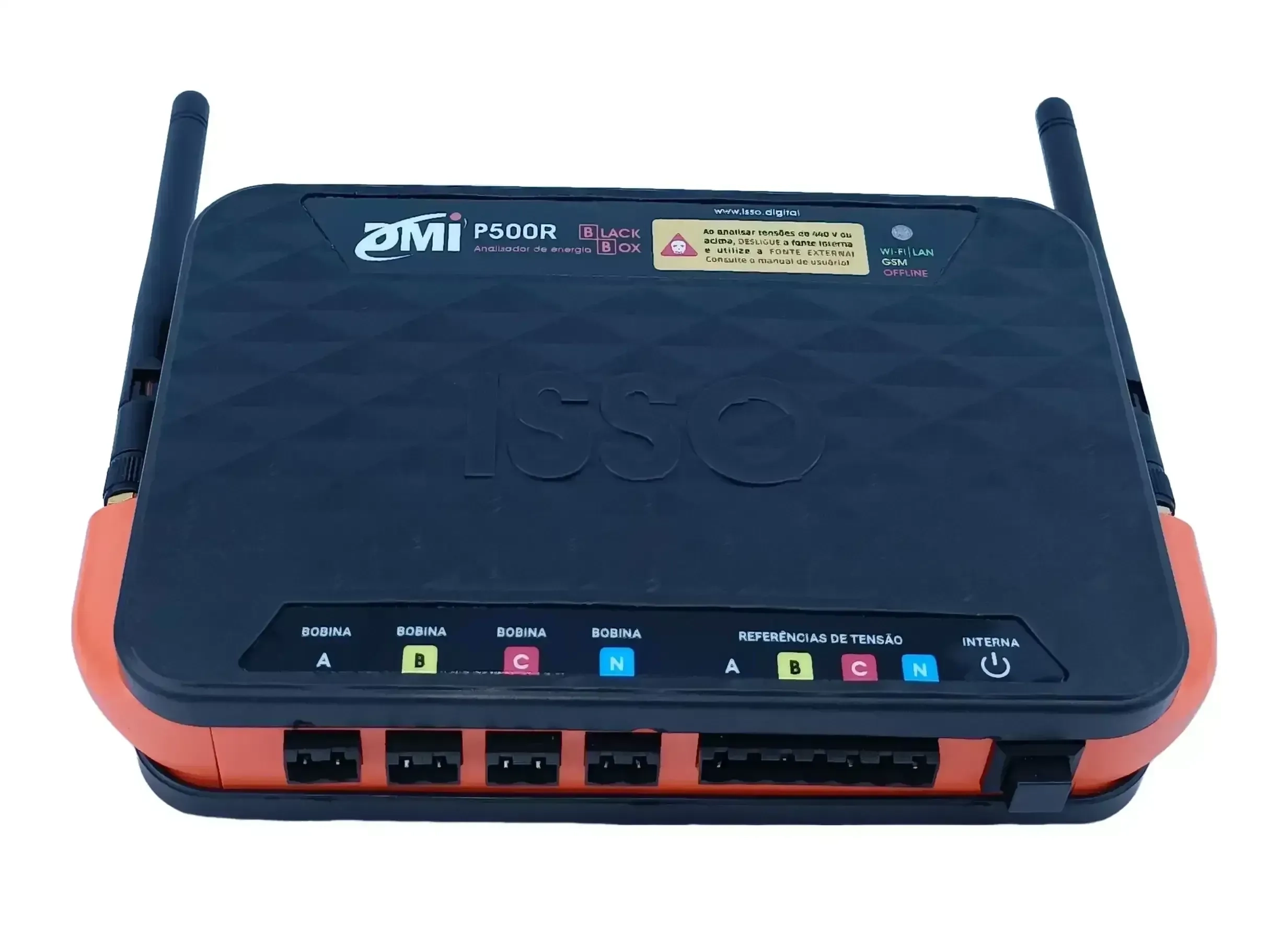 ANALISADOR DE ENERGIA ISSO - BLACK BOX P500R - 2