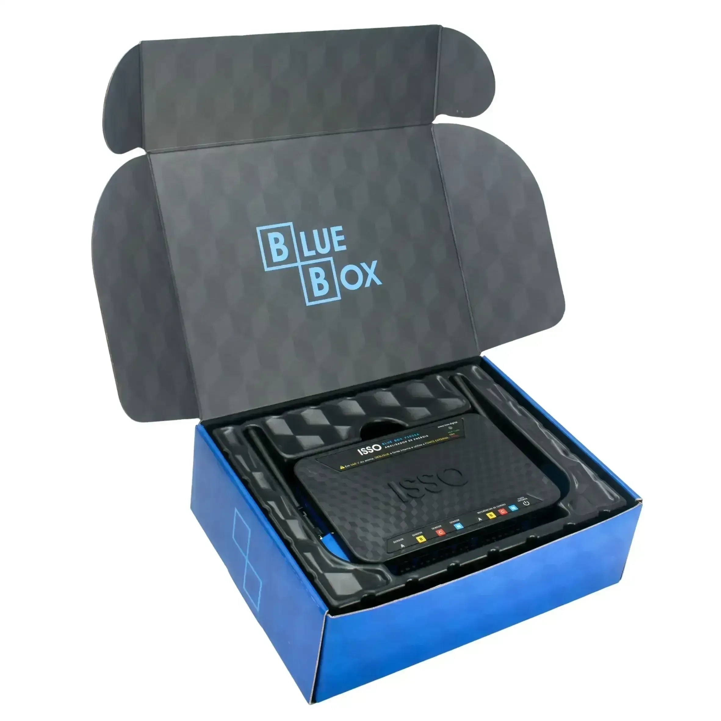 ANALISADOR DE ENERGIA ISSO - BLUE BOX F2000A - 3