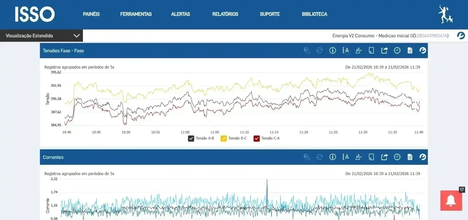 ANALISADOR DE ENERGIA ISSO - BLUE BOX D1000A - 9
