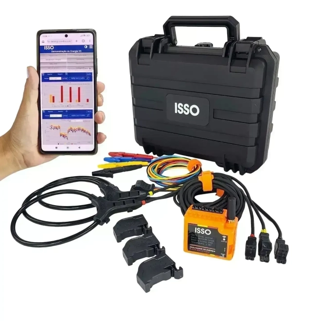 ANALISADOR DE ENERGIA ISSO - BLACK BOX N1000A