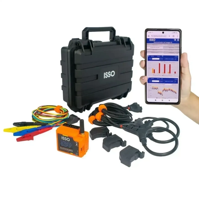 ANALISADOR DE ENERGIA ISSO - BLACK BOX N500A